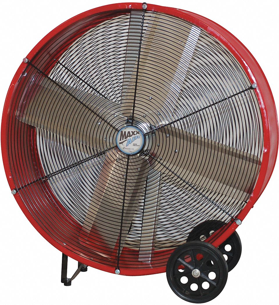 Maxx Air Direct drive drum fan 2 Speed 36in BF36DD RED