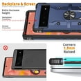 thumbnail image 4 of For Google Pixel 7 /7 Pro Case Cover,Hybrid Shockproof Rugged Case with Ring Holder Stand, 4 of 5
