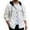 White, variant on Fengactive Men's Long Sleeve Button Down Shirt Jackets Casual Stylish Hooded Shacket Jacket with Pocket