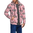 thumbnail image 3 of Zip Up Hoodies for Men - Valentine's Day Panda Long Sleeve Comfrt Men'S Fashion Hoodies & Sweatshirts, Jackets for Men Hoodies Pullover Clothing Clothes with Pouch, 3 of 5