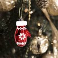 thumbnail image 3 of Latrodar 6pcs Christmas Ornaments Christmas Tree Decoration Pendant Hand-painted Arts And Affordable&High-Quality s Indoor And Outdoor E 4.96x3.72 Inch Home E, 3 of 5