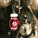 thumbnail image 3 of Adornos Navideos Pintados a Mano, Decoracin De Rbol De Cristal, Estilo Artesanal, Para Fiestas En Casa, Uso Interior Y Exterior, Detalles En Rojo Y Dorado, Decoracin Festiva Para El, Ukhbmc, 3 of 9