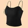 thumbnail image 7 of HADST Women's Athletic Workout Tank Tops Breathable Summer Shirts with Spaghetti Straps Slim Fit, Solid Color Camisole, 7 of 7