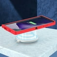 thumbnail image 5 of Designed for Samsung Galaxy Note 20 Ultra Heavy Duty Case, Triple Layer Protection Shockproof Dropproof Dustproof Anti-Scratch Phone Case Cover for Samsung Galaxy Note 20 Ultra,Red, 5 of 7