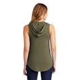 thumbnail image 2 of District Adult Female Women Electric Heather Hoodie Miltry Grn Fro 3X-Large, 2 of 4