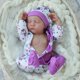 thumbnail image 5 of Muñeca Reborn WOOROY Realistic de 45 cm con cuerpo completo de vinilo para niña, 5 of 8