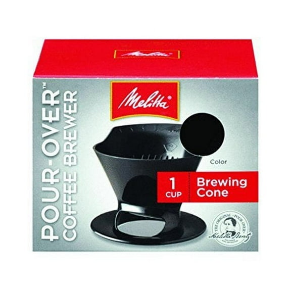 Melitta Ready Set Joe Single Cup Coffee Brewer, Black - 2 Pack