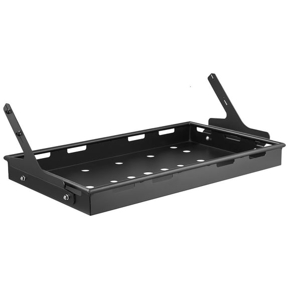 KFFKFF Rear Trunk Cargo Rack for 2018-2024 Jeep Wrangler JLU Sky One-Touch Power Top, 300 lbs Capacity, Carbon Steel Storage Basket with Net, Interior Shelf Organizer for Luggage and Camping Gear