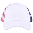 thumbnail image 6 of American Flag Baseball Cap Fourth of July Hat Outdoor Beach Sun Protection Patriotic Hat Red White Blue Baseball Hat Patriotic Baseball Cap Patriotic Festival Party, 6 of 9