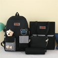 thumbnail image 1 of 4 In 1 Nylon Women Backpack Multiple Pockets Stowed Backpacks Large Capacity Travel Backpack Waterproof Bookbags Sac à dos scolaire, 1 of 7