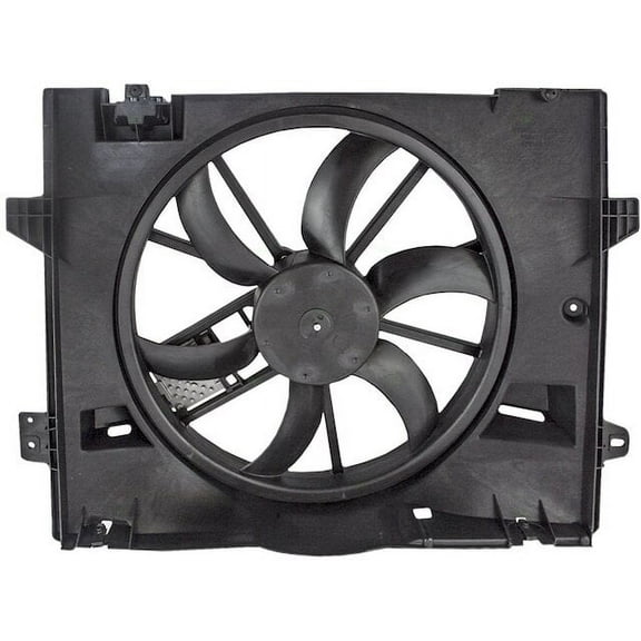 Radiator Fan Assembly - Compatible with 2006 - 2011 Mercury Grand Marquis Sedan 4-Door 4.6L V8 Naturally Aspirated SOHC FLEX 2007 2008 2009 2010