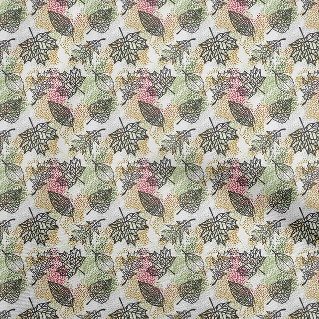 oneOone Polyester Spandex Dark Mustard Fabric Autumn Sewing Craft Projects Fabric Prints By Yard 56 Inch Wide