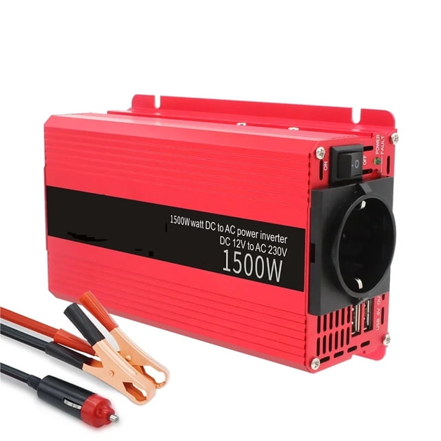 50Hz/60Hz Car Inverter DC12V To AC 220 Power 1500W/2600W Home Inverter ,Advanced Charging Protection Design