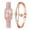 PK, variant on Women Fashion Watch Clock Leather Strap Casual Dress Wrist Crystal, Stainless Steel, 38Mm Opp Ca 883449183550