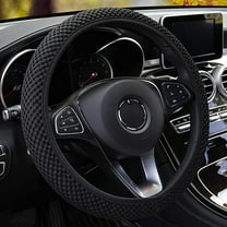 Walbest Elastic Stretch Steering Wheel Cover, 15" in Diameter, Anti Slip, Breathable Mesh Fabric