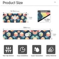thumbnail image 3 of Yayeee Faucet Mat for Kitchen Sink 14.7" Diatomite Long Splash Guard Pad, Blue Cubes, 3 of 7