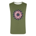 thumbnail image 4 of Camiseta sin mangas de cuello redondo para hombre, ropa de ocio, fitness, para el hogar, pijamas, camiseta con estampado de moda a color, blusa deportiva de poliéster para hombre, 4 of 5