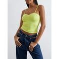 thumbnail image 2 of Biezeib Women Camisole, Sleeveless Tops Backless Solid Slim Fit Summer Vest for Party Club, 2 of 6