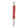 thumbnail image 3 of Xihbxyly Bolígrafo Multifunción Metálico, 6 En 1, con Destornillador, Lápiz y Regla, Regalo Portátil para Hombres, Lápiz Capacitivo para Dispositivos Inteligentes, Herramienta Práctica para Ingeniero, 3 of 7