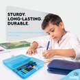 thumbnail image 4 of Enday Multipurpose Utility Box with Lid Plastic Pencil Case Organizer, Blue 1 Pack, 4 of 7