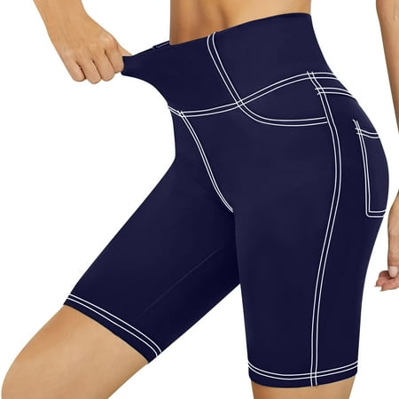 XWSHYW Womens Swim Trunks Fashion Solid Color High Waist Bermuda Shorts Leisure Slim Fit Lightweight Summer Shorts Flash Sales for Today