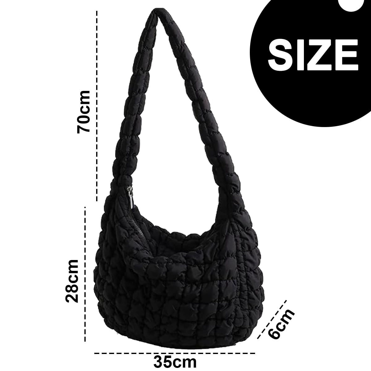 Bubble Hobo Bags for Women Quilted Tote Bag for Women Puffer