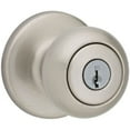 thumbnail image 2 of Kwikset Smartkey Cove Entry Knob, Satin Nickel, 2 of 7