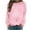02-Pink, variant on Atogsazn Womens Christmas Sweatshirt Casual Crew Neck Long Sleeve Shirt Loose Fit Pullover Tops Fall Clothing 01-Beige L Fashion