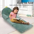 thumbnail image 4 of Portable Foldable Kids Sofa, Portable Lightweight Comfortable And Breathable With Zipper Space Saving Design Easy To Clean For Reading Relaxing Sleeping, 4 of 8