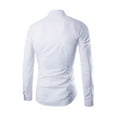 thumbnail image 3 of Karuedoo Men's Luxury Casual Formal Shirt Long Sleeve Slim Fit Business Dress Shirts Tops, 3 of 4