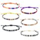 thumbnail image 1 of 6 Piezas Pulsera De Tobillo Pulsera Tobillera Ajustable Cuerda Fina Unisex Playa Pulsera De Tobillo Colorida Accesorios De Festival, 1 of 6