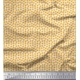 thumbnail image 1 of Soimoi Rayon Crepe Fabric Stars Star Print Fabric by the Yard 46 Inch Wide, 1 of 3