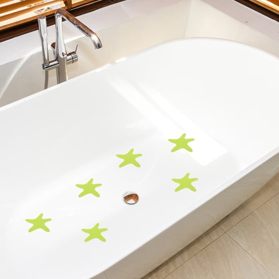 Masteelf 14 Pcs Bath Tub Grip Stickers Bathtub Accessories Anti-slip Non Toddler Child Green