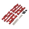 thumbnail image 4 of serony Bras de Suspension RC DIY Mise à Niveau pour Wltoys 144018 Véhicules Rouges 1/14 Crawler 144016 Rouge, 4 of 6
