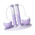 thumbnail image 4 of yotijar Jump Rope Digital Counting Jump Rope Skipping Rope with Calorie Counter Cordless purple, 4 of 8