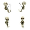 thumbnail image 4 of Darzheoy Halloween Fishing Skeleton Garden Accessory, Mini Skeleton Figurines Statue Decor Pond Waterfalls Gothic Home Office Desk Holiday Ornament, 4 of 7