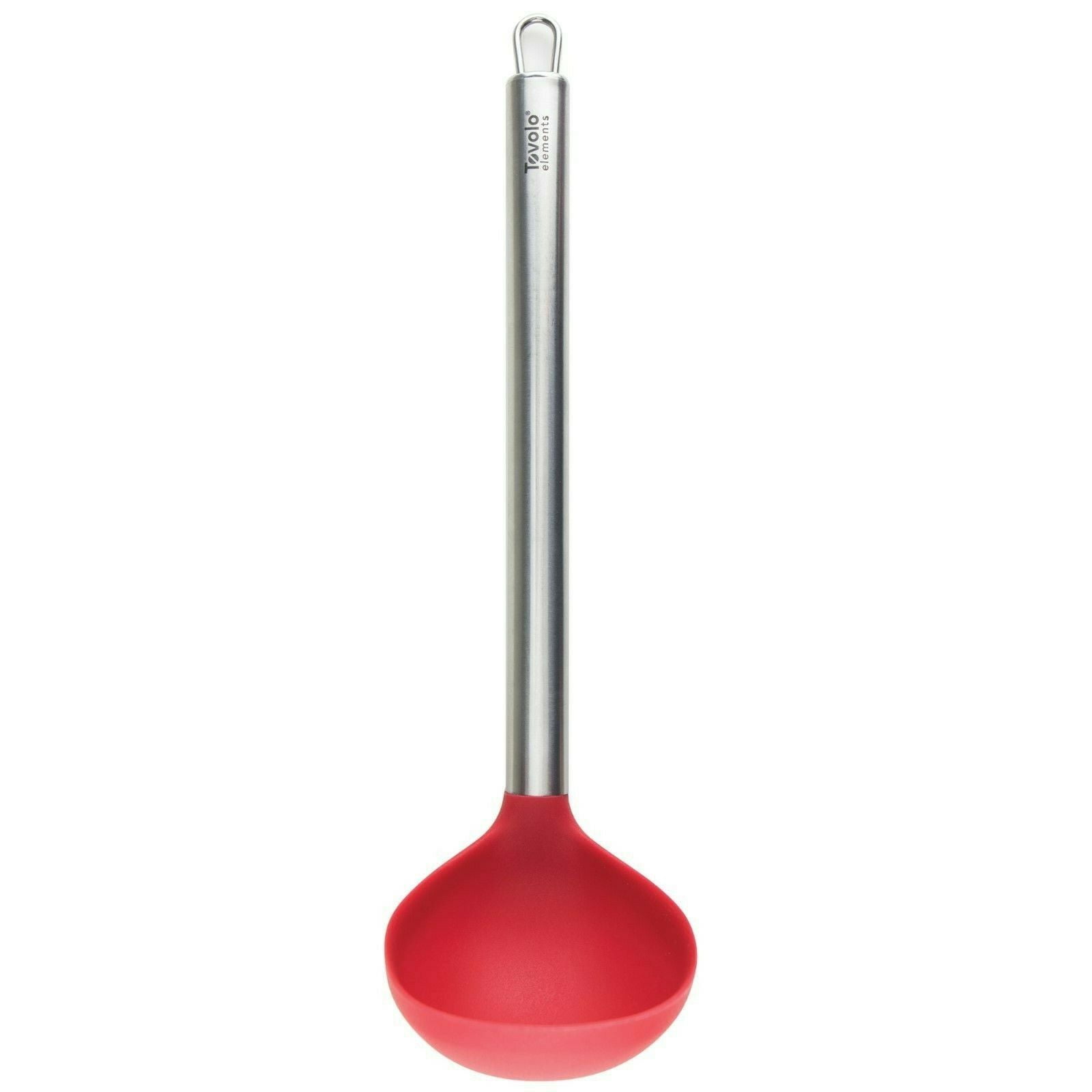 Chili Pepper Red Tovolo Elements 12" Stainless Steel & Silicone Ladle