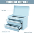 thumbnail image 3 of Caja de herramientas mini WORKPRO 27 x 15 x 21 cm, 2 cajones, acero, 3 of 8