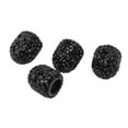 thumbnail image 1 of Bling Valve Stem , Simple Installation Rhinestone Attractive Wheel Tire Valve Cover  For Car For Motorcycle Silver,Black,Pink,Red, 1 of 8