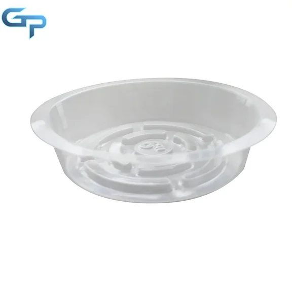 Clear Thicking Plastic 6 Inch 10Pcs Sturdy Planting Flower Saucer Drip Trays