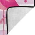 thumbnail image 4 of SKYSONIC Lightweight Carpet Mats Area Soft Rugs Floor Mat Doormat Decoration for Rooms Entrance 31 x 20 inches Lovely Pink Flamingos, 4 of 6