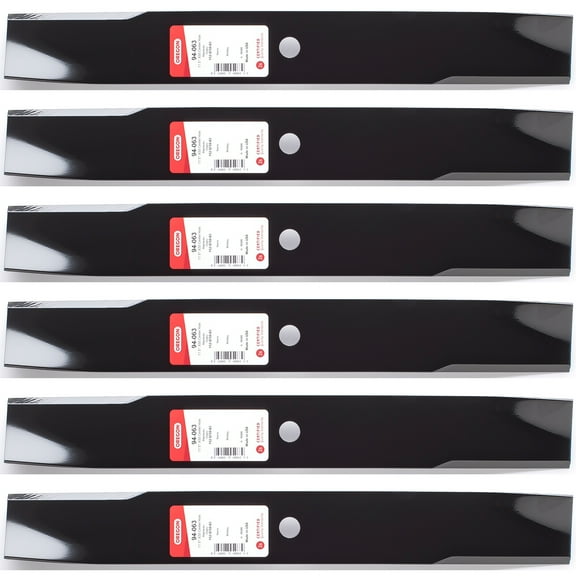 Oregon 6 Pack of Genuine OEM Replacement Mower Blades # 94-063X-6PK