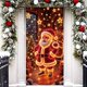 thumbnail image 3 of Banner de la Cubierta de la Puerta de Poliéster de las Decoraciones Del Árbol de Navidad Al Aire Libre 90 * 180cm, 3 of 6