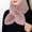 Bean Paste Color, variant on 1pc Plush Rabbit Collar Scarf - Thick Warm Winter Neck Warmer Suitable for Women & Men, Machine Washable, ///Burgundy/ - Cozy Weather Accessory