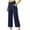 Dark Blue, variant on Men's Yoga Pants Flare Yoga Pants Flattering Fit Pants Yoga with Pockets for Women Casual High Waisted Yoga Leggings Comfy Wide Leg Pants