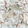 thumbnail image 2 of Robinson, Carol 20x20 White Modern Wood Framed Museum Art Print Titled - Winter Chickadees, 2 of 4