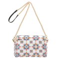 thumbnail image 2 of FORMRS Women Crossbody Purse with Chain Strap Vegan Leather Shoulder Handbag, Blue Abstract Pattern, 2 of 7