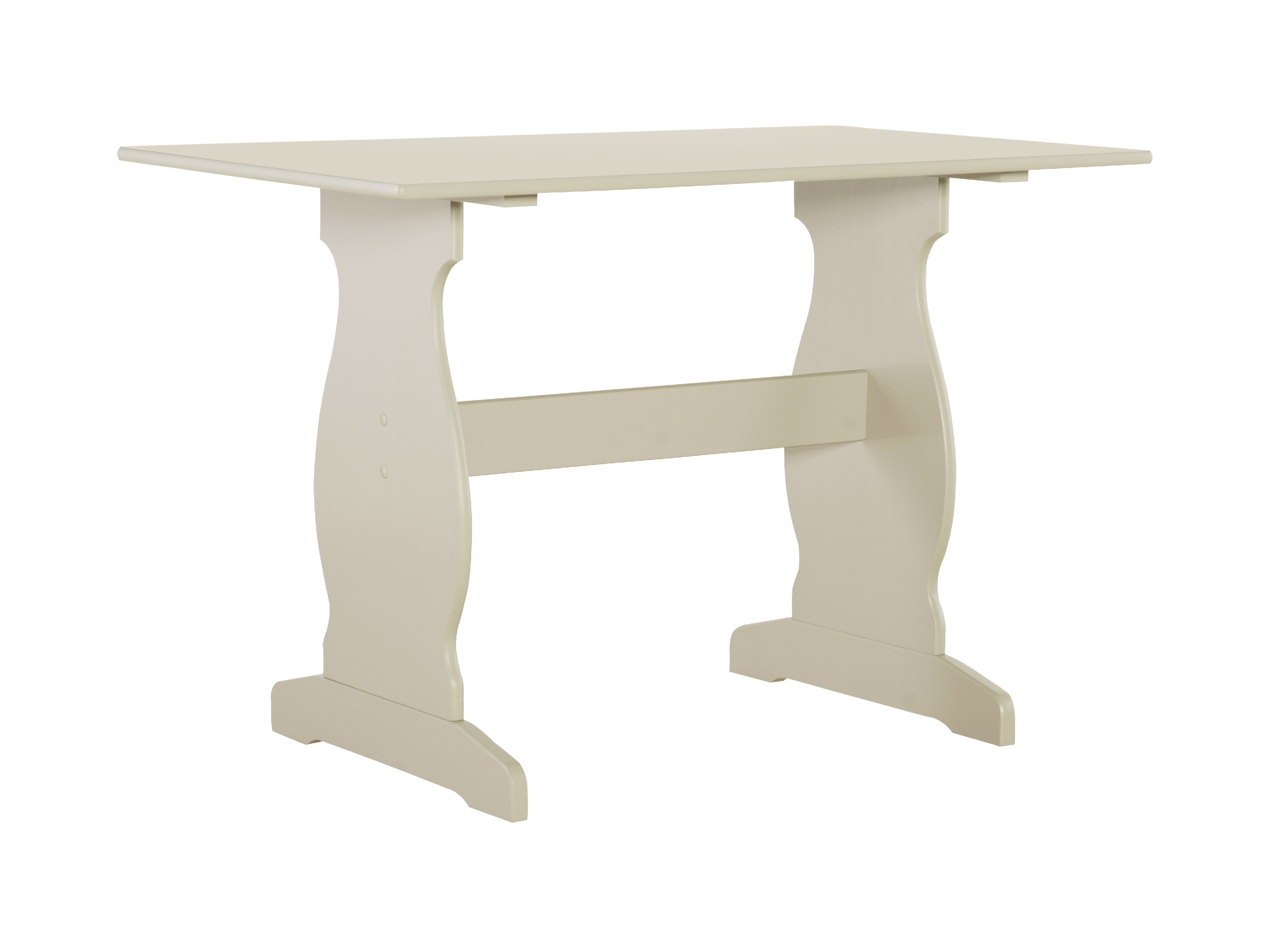 Linon Sasha 3-Piece Farmhouse Indoor Corner Dining Nook, Gray/White
