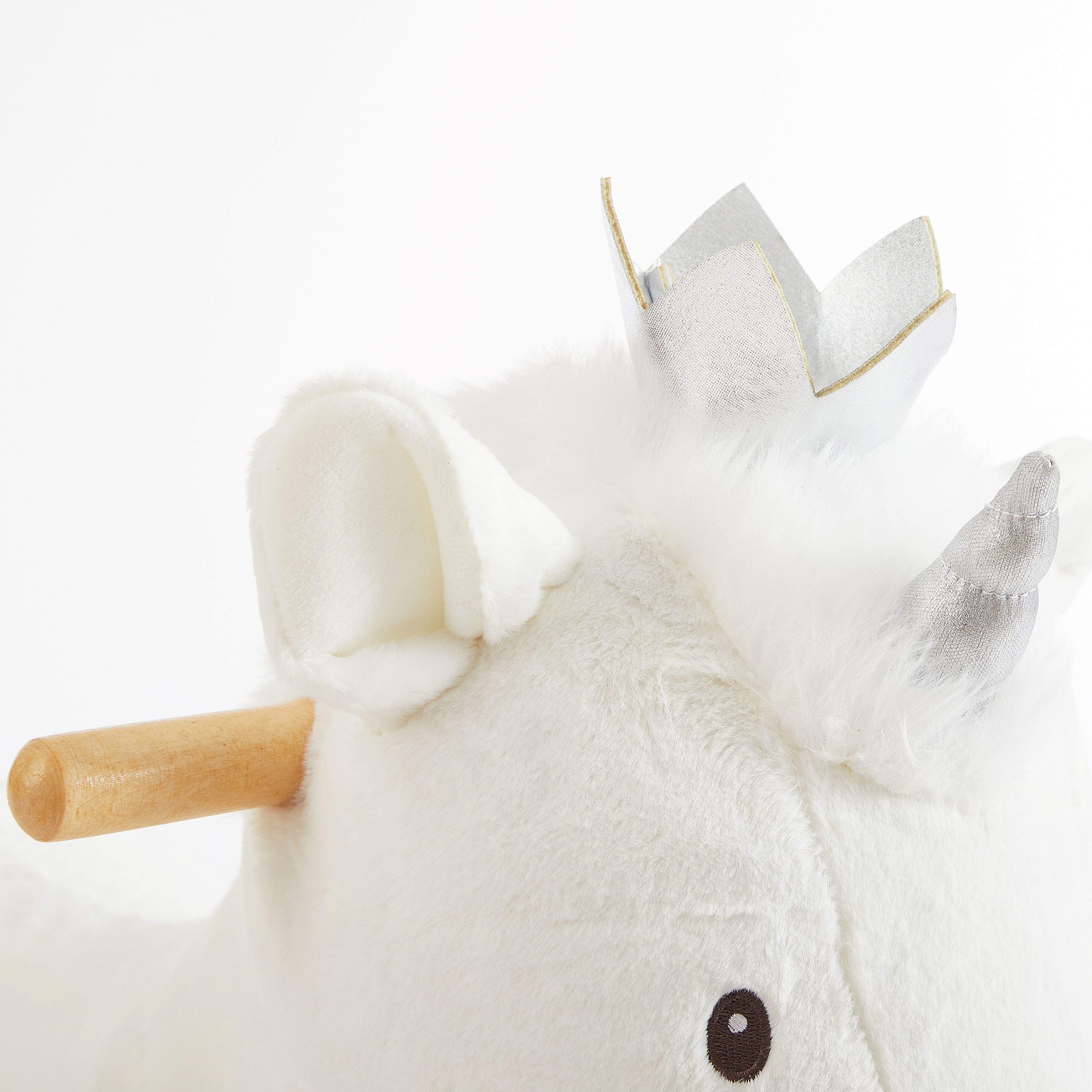 Little Nest Toddler Unicorn Plush Rocker Chair