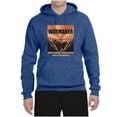 thumbnail image 3 of WAYMAKER Miracle Worker Promise Keeper Inspirational/Christian Unisex Graphic Hoodie Sweatshirt, Vintage Heather Blue, Small, 3 of 5